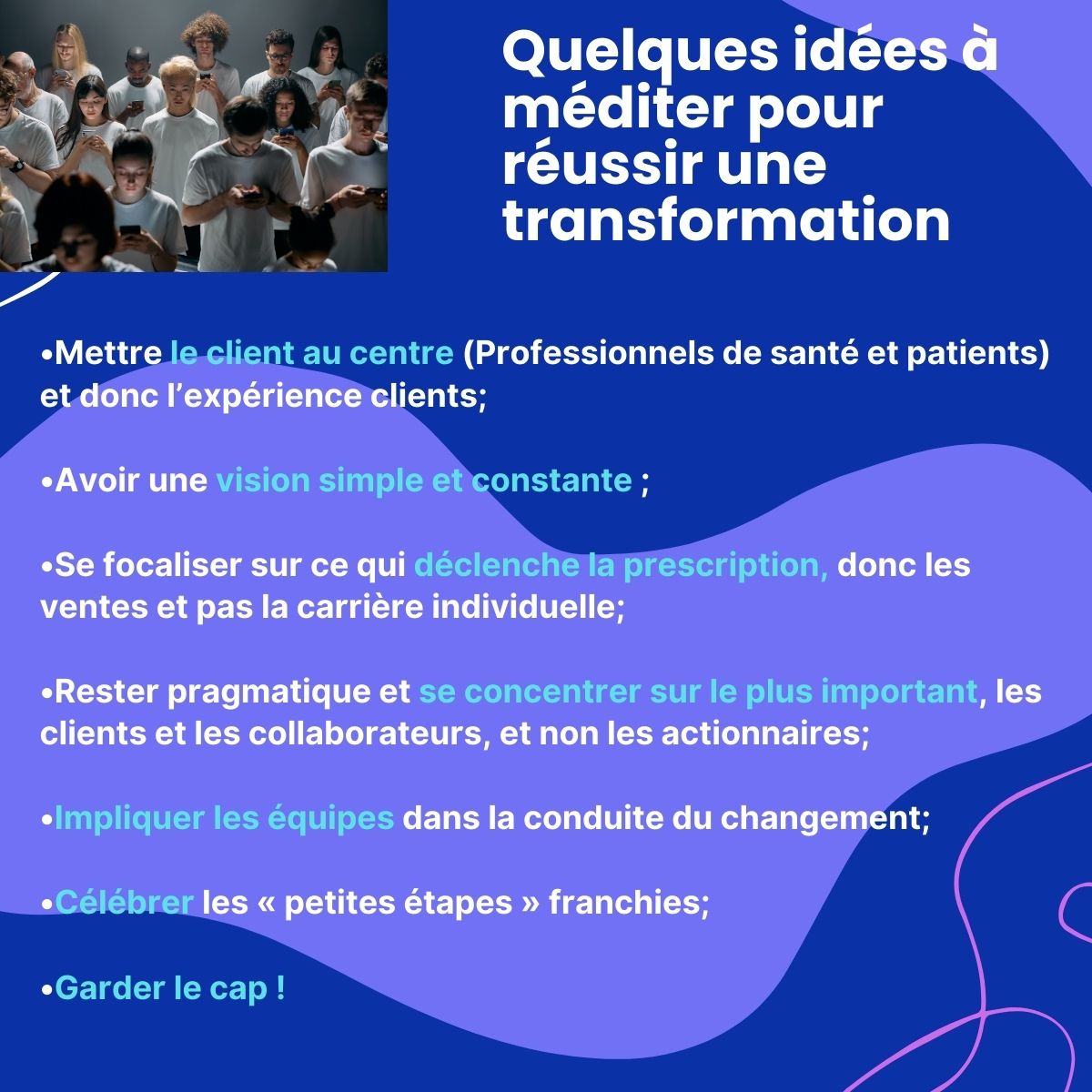 des idées pour réussir sa transformation